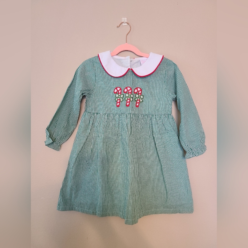 Stitchy Fish Candy Cane Dress